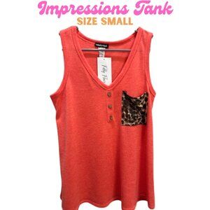 BRAND NEW w TAGS Impressions Tank SMALL